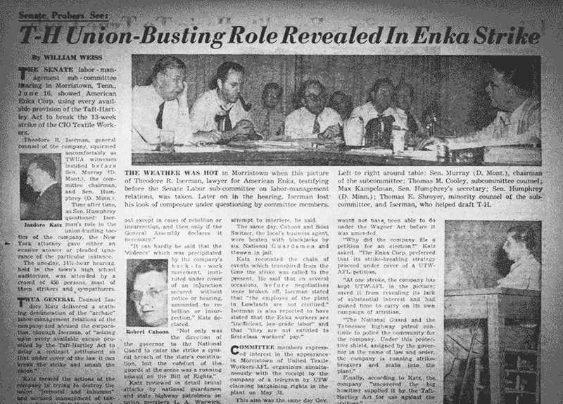 CIO News, June 26, 1950, p. 8. (University of Maryland, College Park)